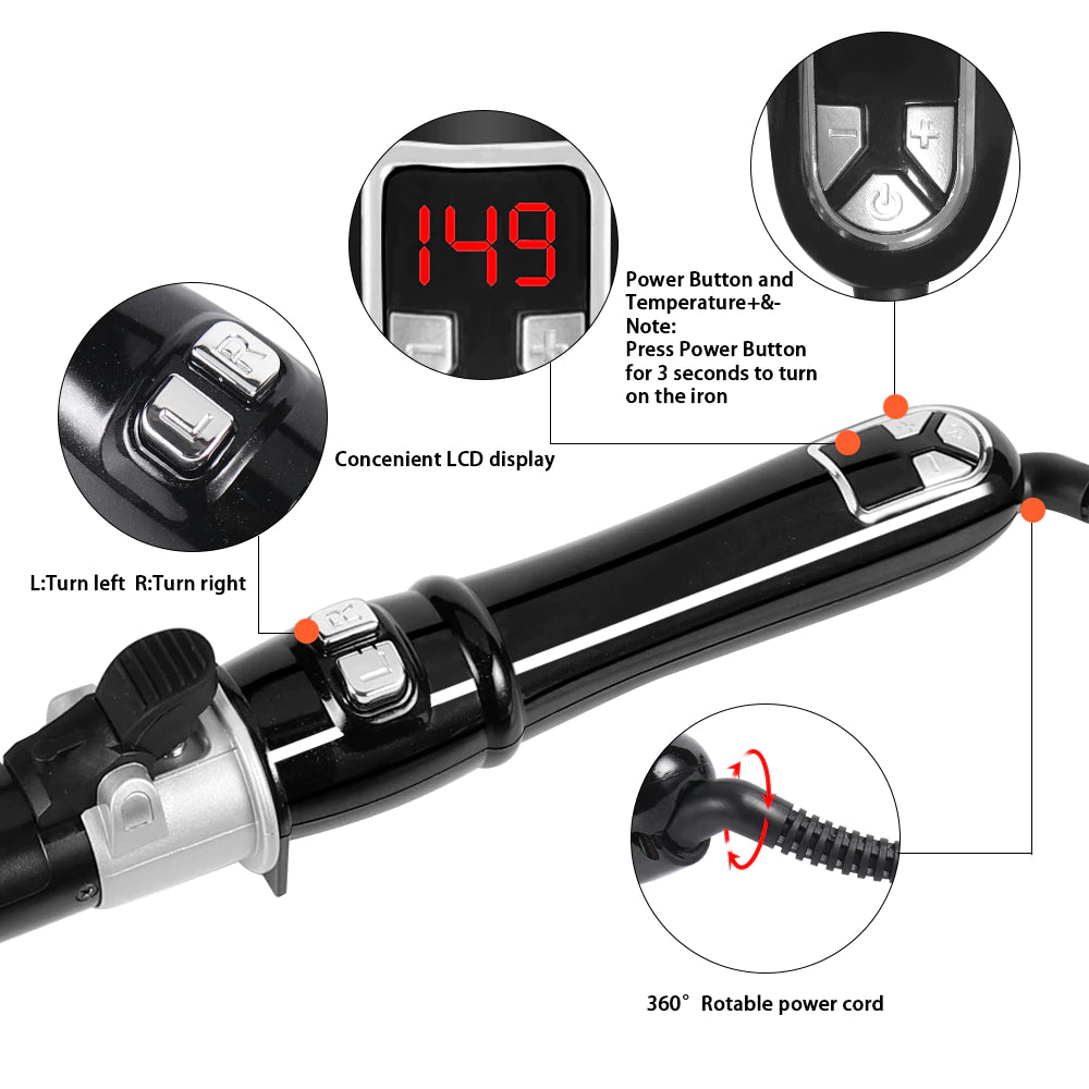 Amberle™-Automatic Rotating Curling Iron