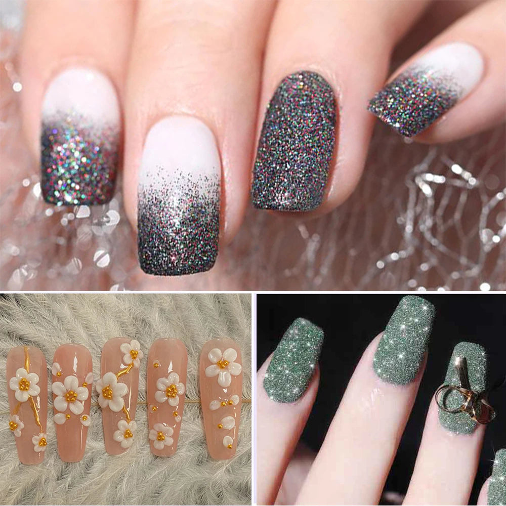 Glamorize™-Acrylic Glitter Nail Extension Set