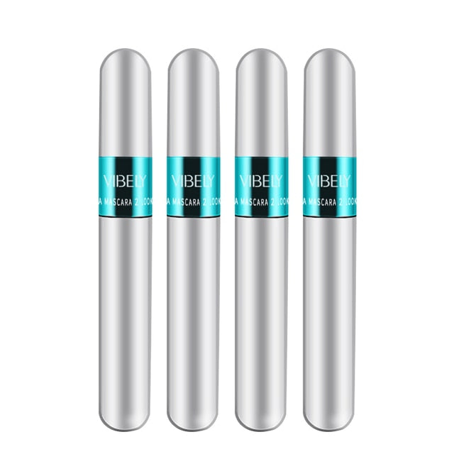 MegaCurl™-Dual-brush 4D Black Silk Fiber Long Curling Lengthening Mascara