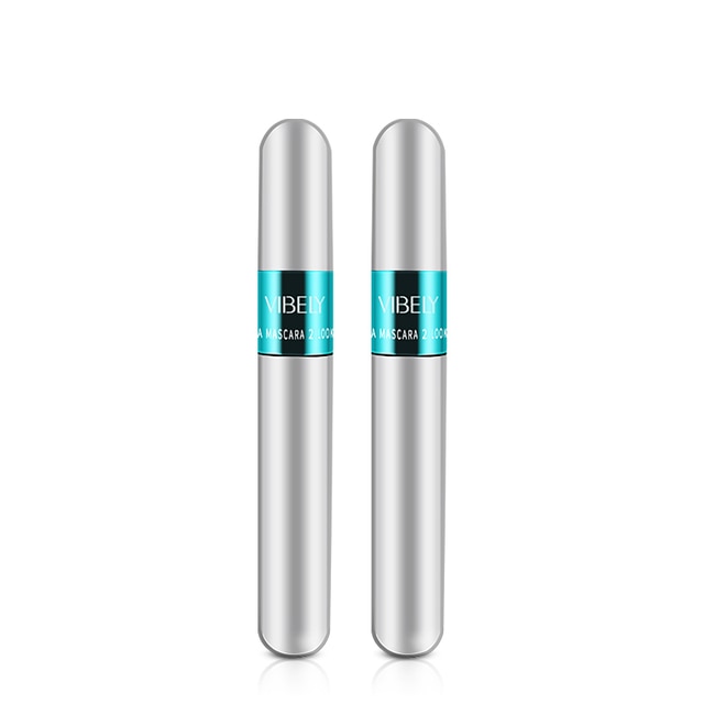 MegaCurl™-Dual-brush 4D Black Silk Fiber Long Curling Lengthening Mascara