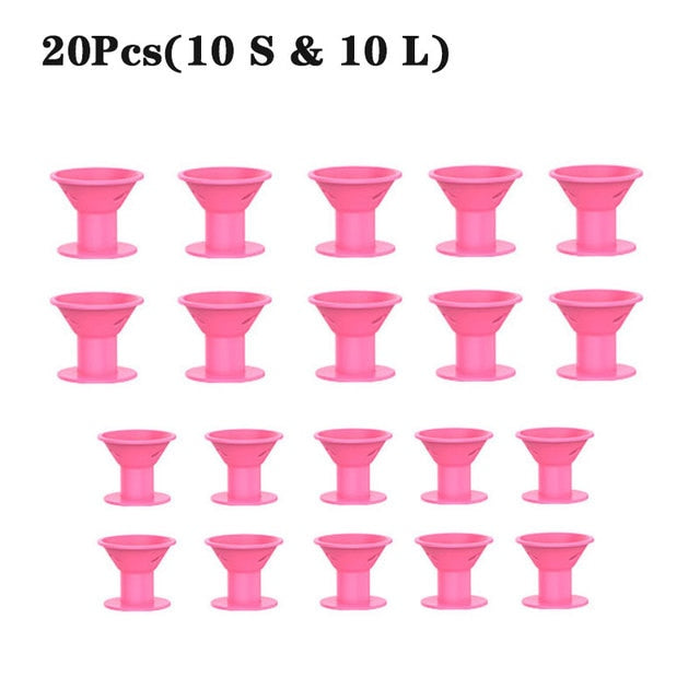 Color - 20pcs pink(10S 10L)