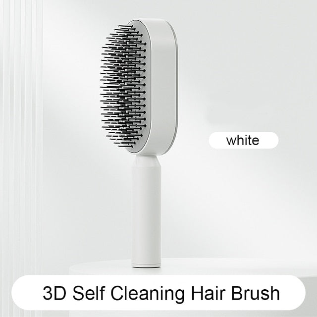 Self-cleaning Hair Brush