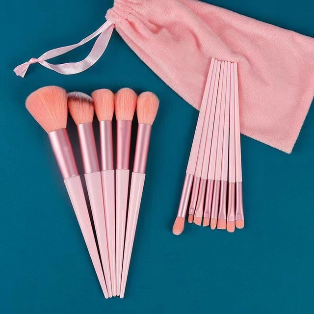 SoftGlow™-Fluffy Makeup Brushes Set