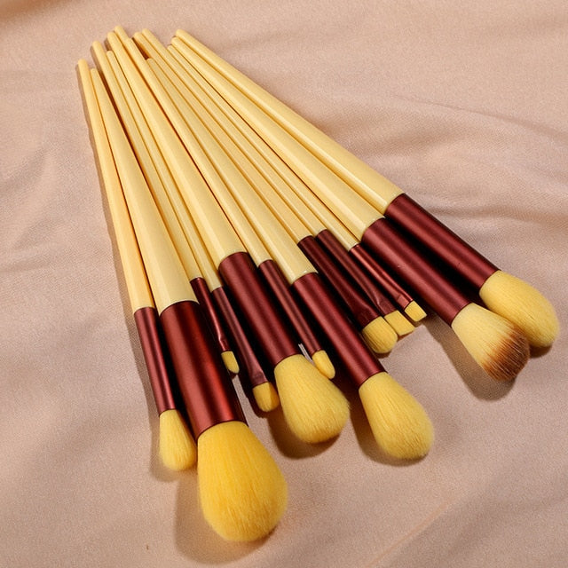 SoftGlow™-Fluffy Makeup Brushes Set