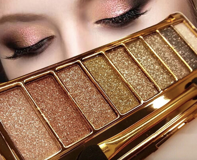 9 colors Fashion Glitter Eyeshadow Palette