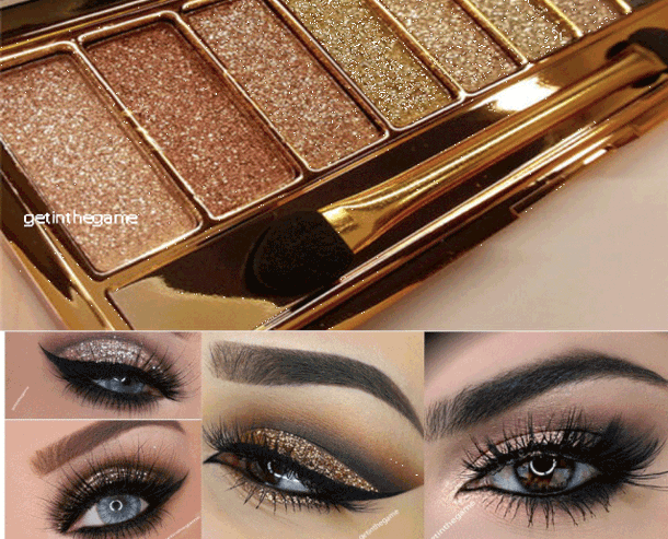 9 colors Fashion Glitter Eyeshadow Palette