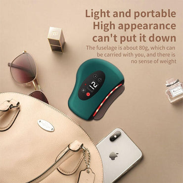 SkinVibe™-Vibration Stone Gua Sha Electric Facial Lifting Massager