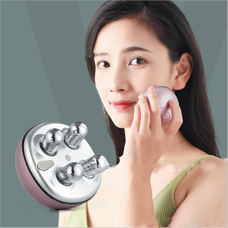 Facial Massage Ball Charging Mobile Massager EMS Micro Current