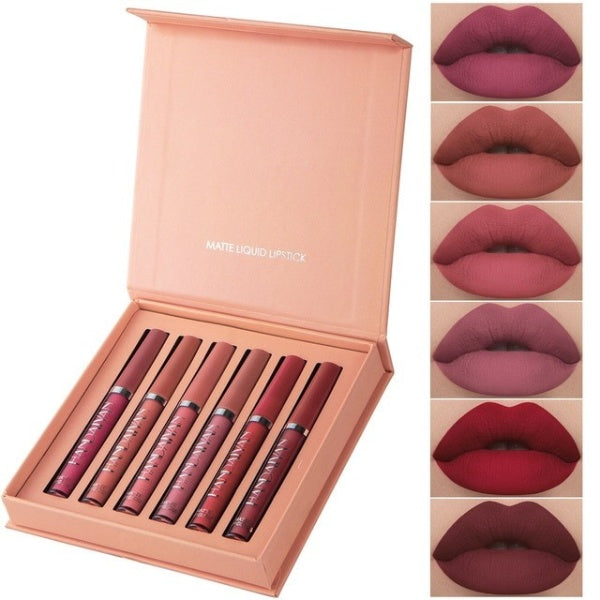 VelvetMatte™- Matte Liquid / Pencil Lipsticks Sets (6 Colors)