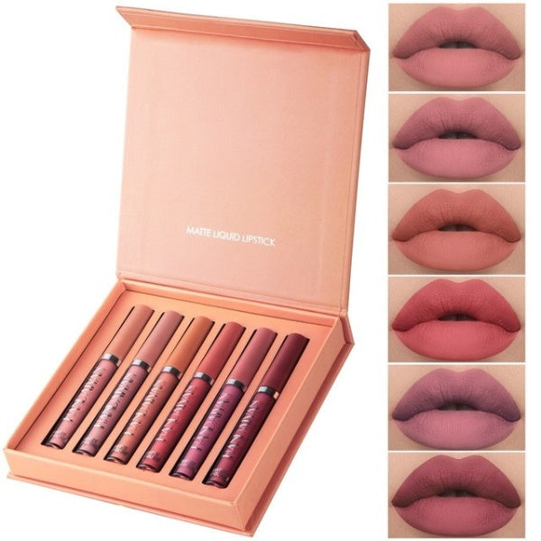 VelvetMatte™- Matte Liquid / Pencil Lipsticks Sets (6 Colors)